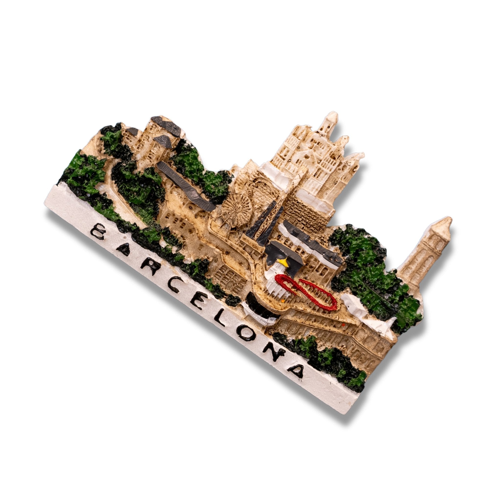 🇪🇸 Spain Barcelona Tibidabo 3D Magnet - WonderWonders