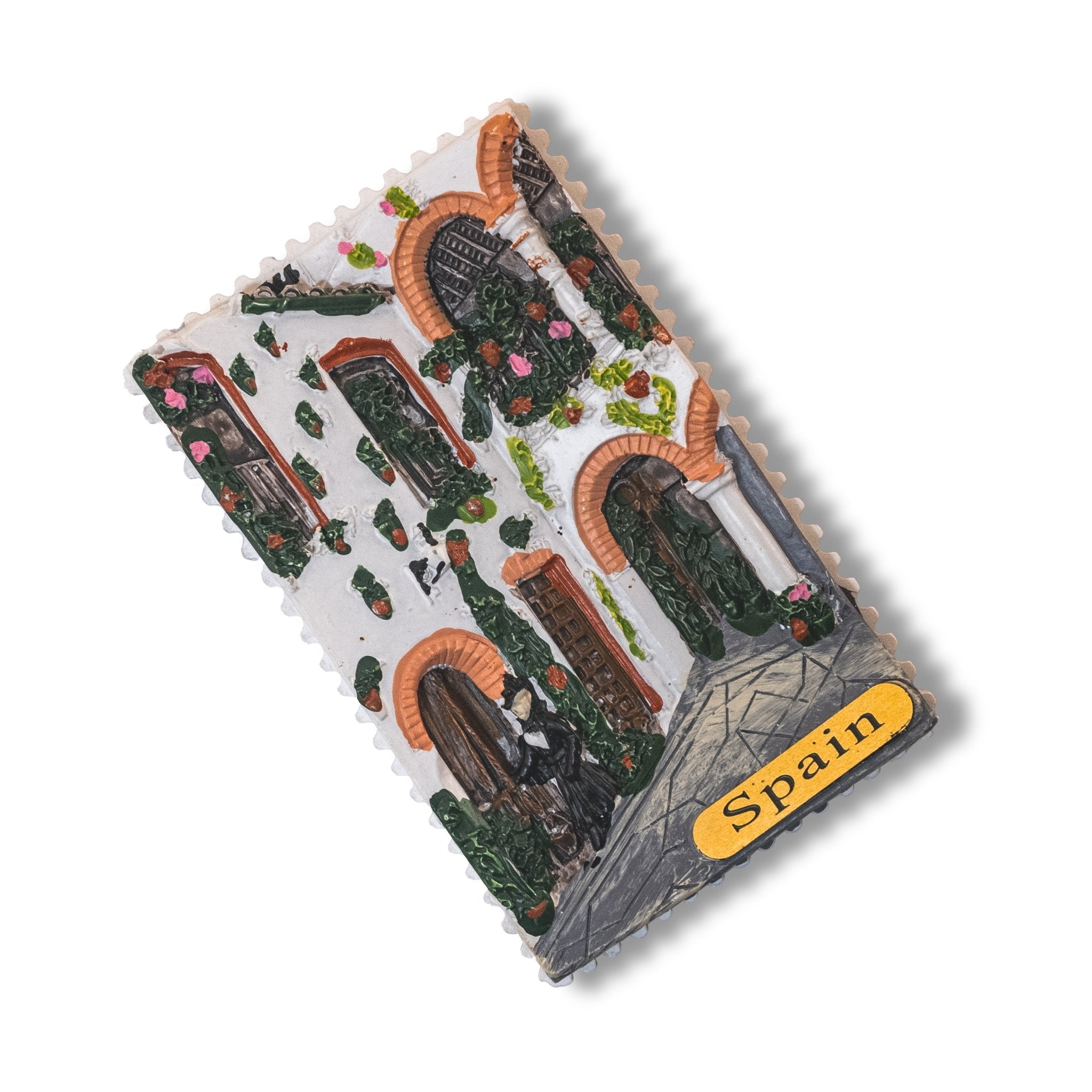 🇪🇸 Spain Cordoba Courtyard House 3D Magnet - WonderWonders