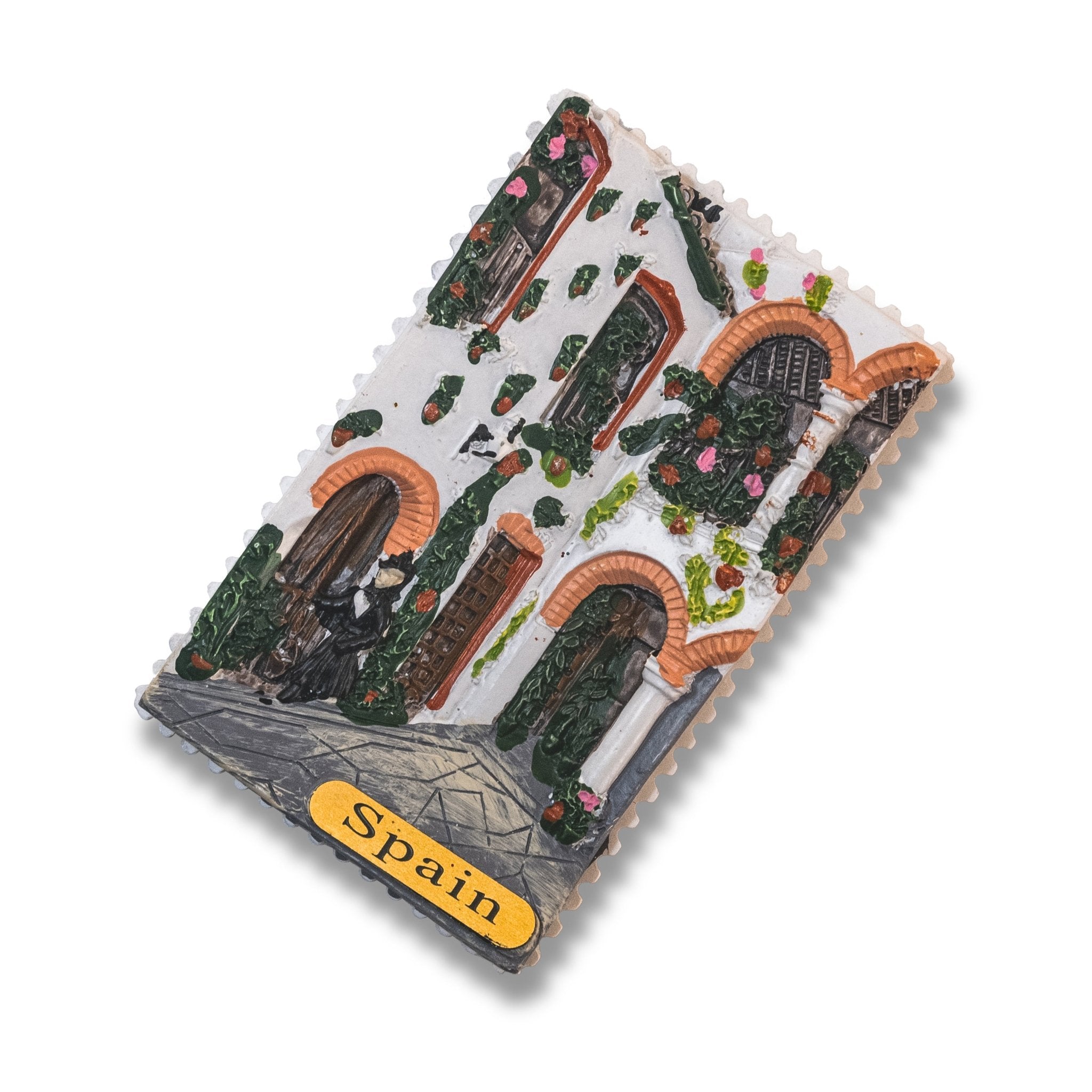 🇪🇸 Spain Cordoba Courtyard House 3D Magnet - WonderWonders