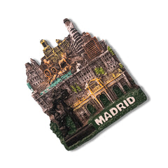 🇪🇸 Spain Madrid Landmarks 3D Magnet - WonderWonders