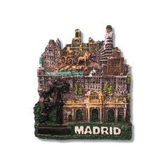 🇪🇸 Spain Madrid Landmarks 3D Magnet - WonderWonders