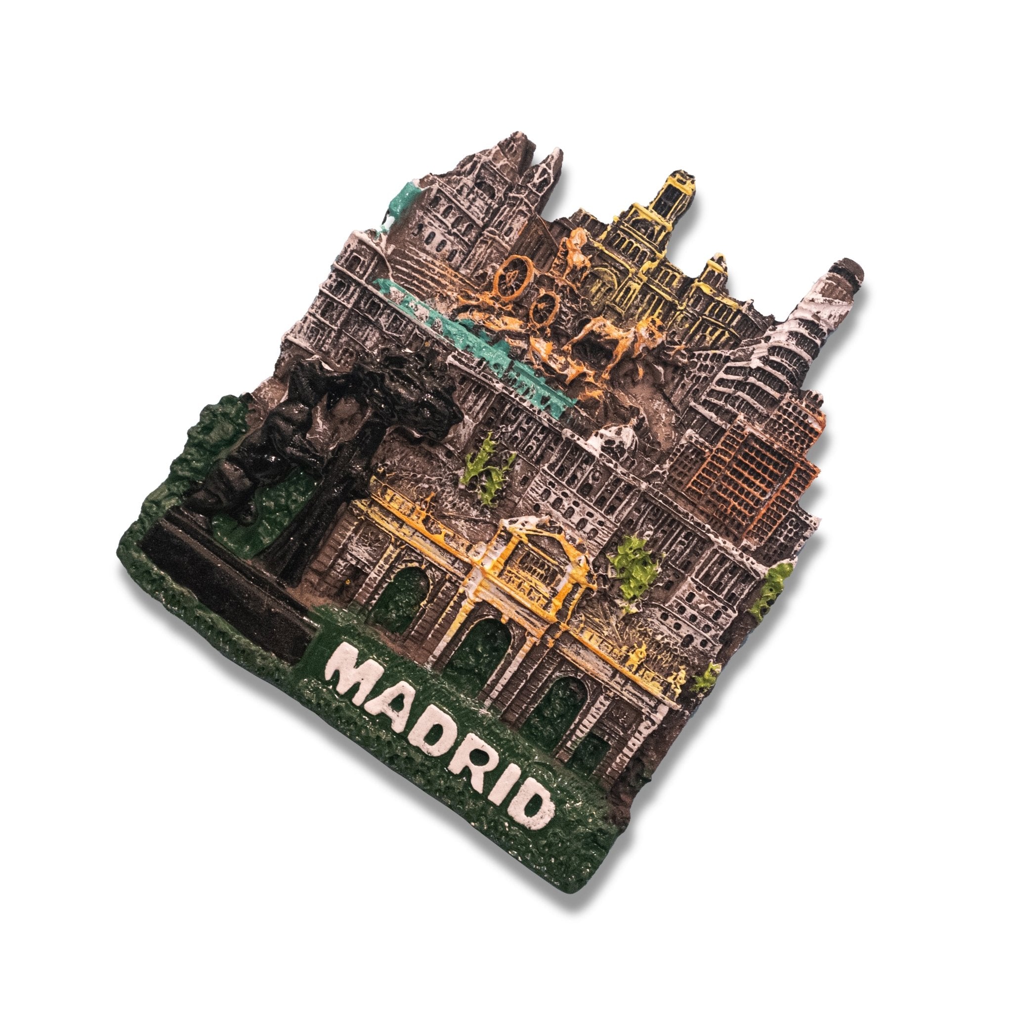🇪🇸 Spain Madrid Landmarks 3D Magnet - WonderWonders