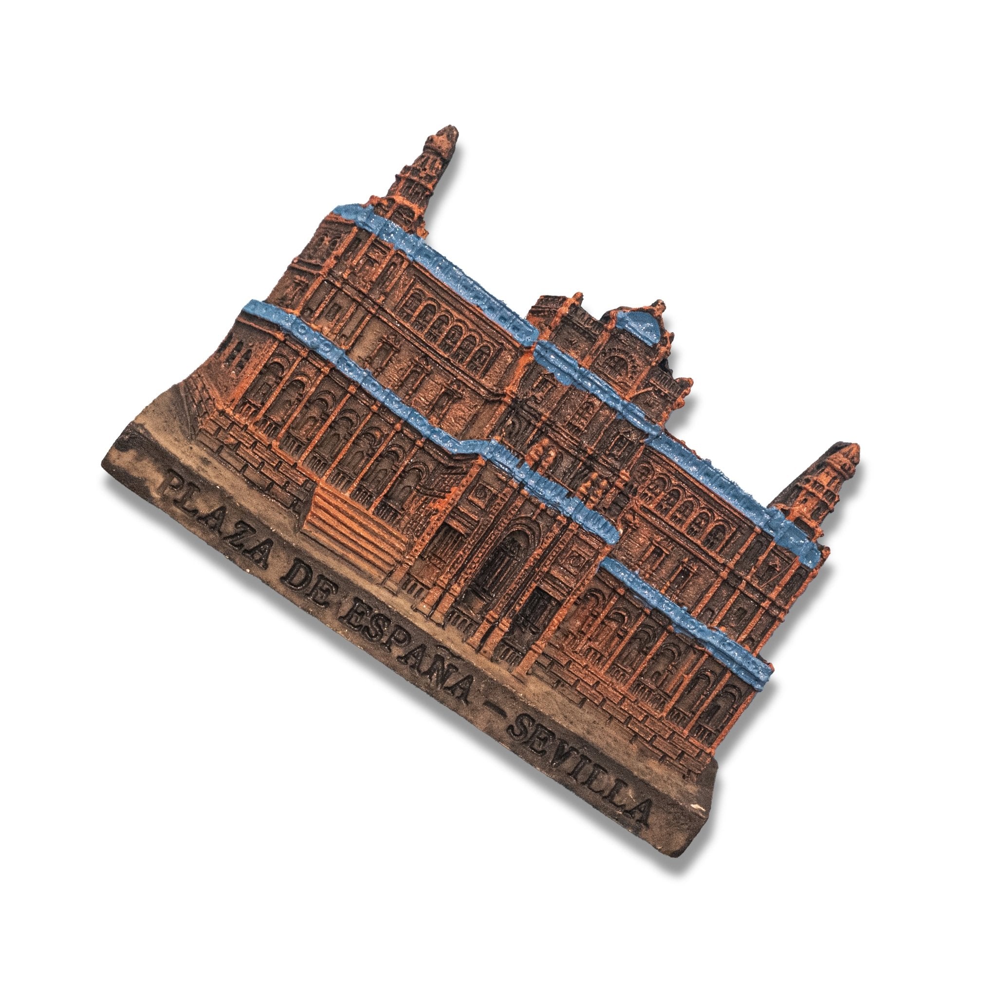 🇪🇸 Spain Seville Plaza de España 3D Magnet - WonderWonders