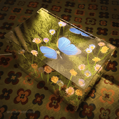 🦋 Spring Butterfly Cube LED Night Light DIY Craft Kit - WonderWonders