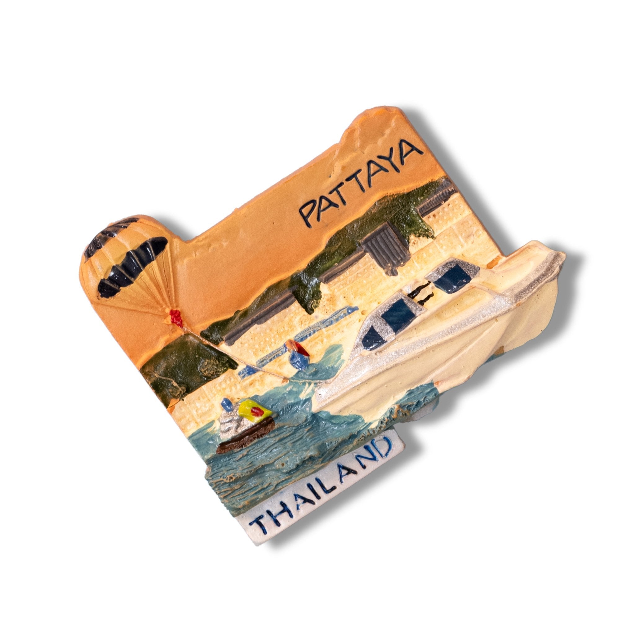 🇹🇭 Thailand Pattaya Beach Scene 3D Magnet - WonderWonders