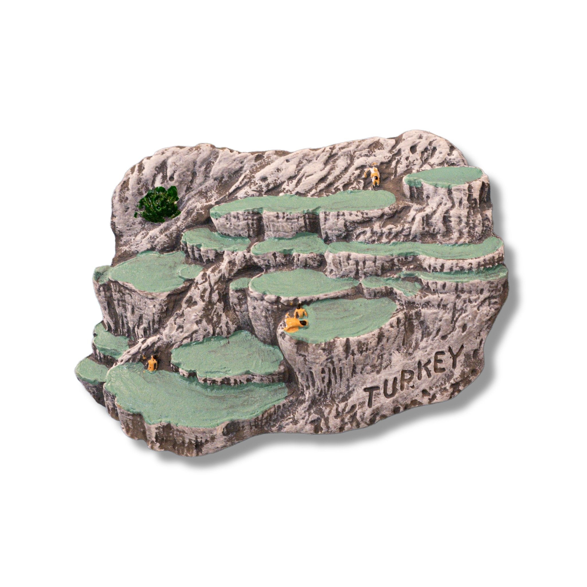🇹🇷 Turkey Pamukkale Cotton Castle 3D Magnet - WonderWonders