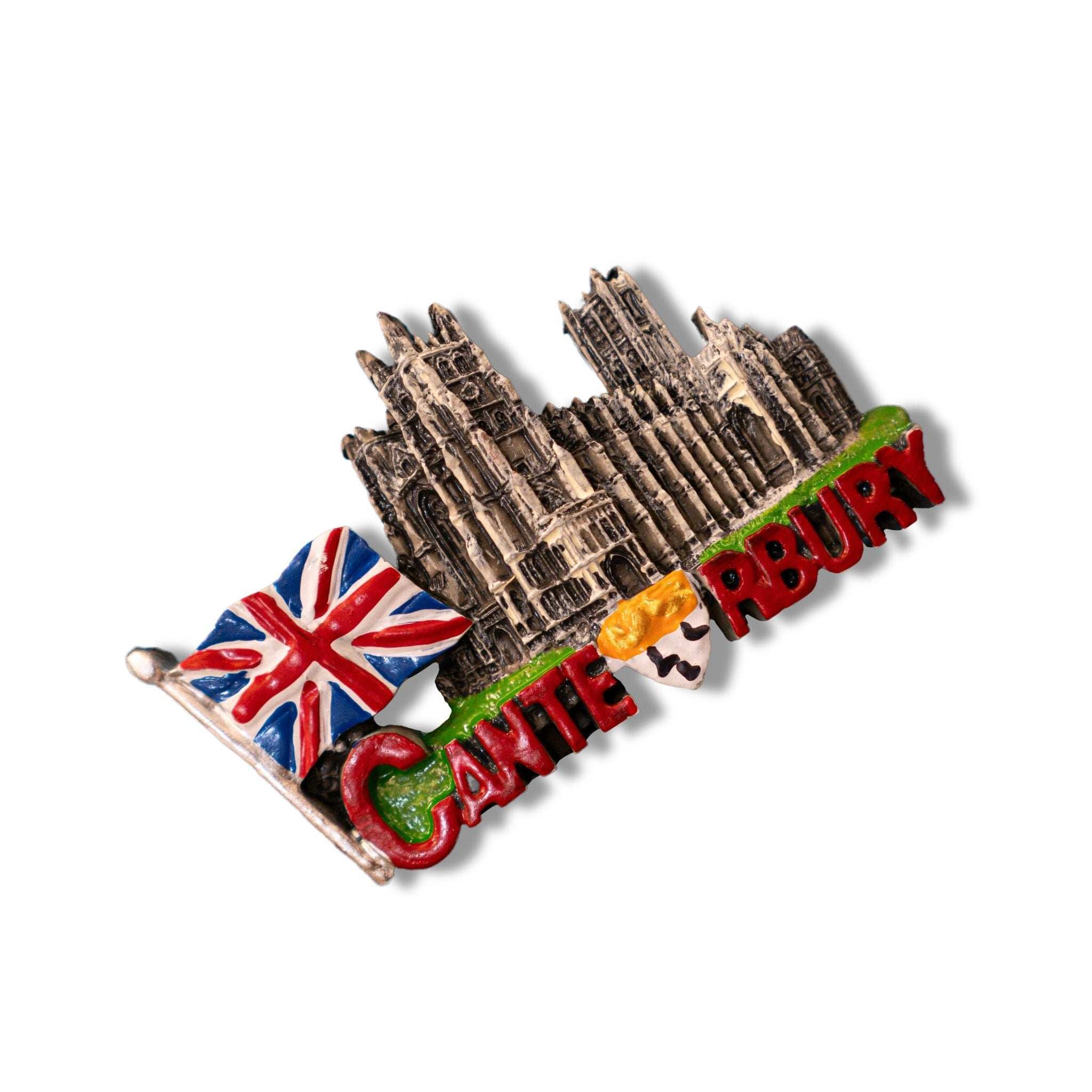 🇬🇧 UK Canterbury Cathedral 3D Magnet - WonderWonders