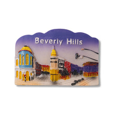 🇺🇸 USA Beverly Hills California 3D Magnet - WonderWonders