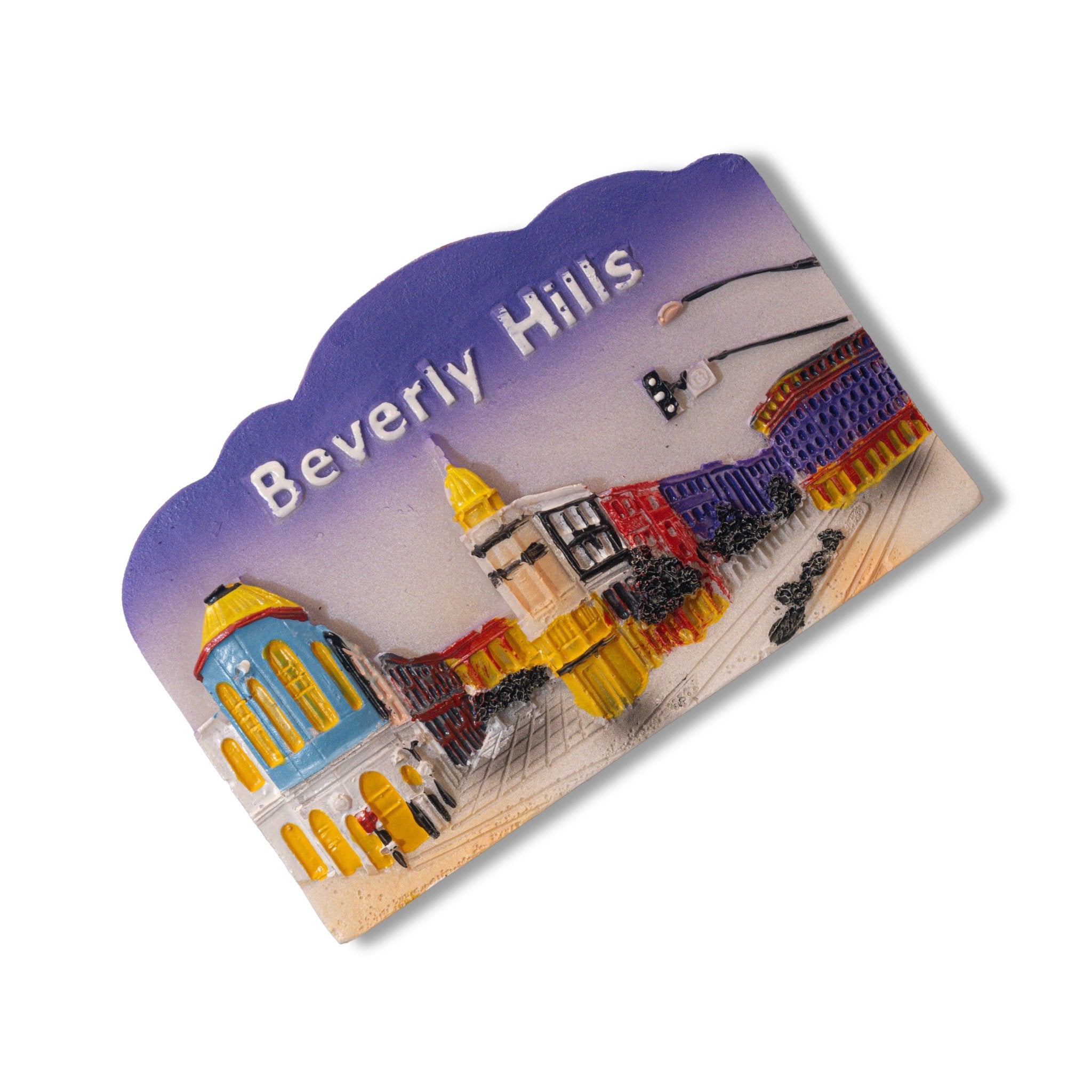 🇺🇸 USA Beverly Hills California 3D Magnet - WonderWonders