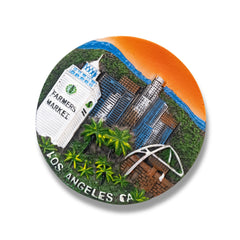 🇺🇸 USA Los Angeles Skyline 3D Magnet - WonderWonders