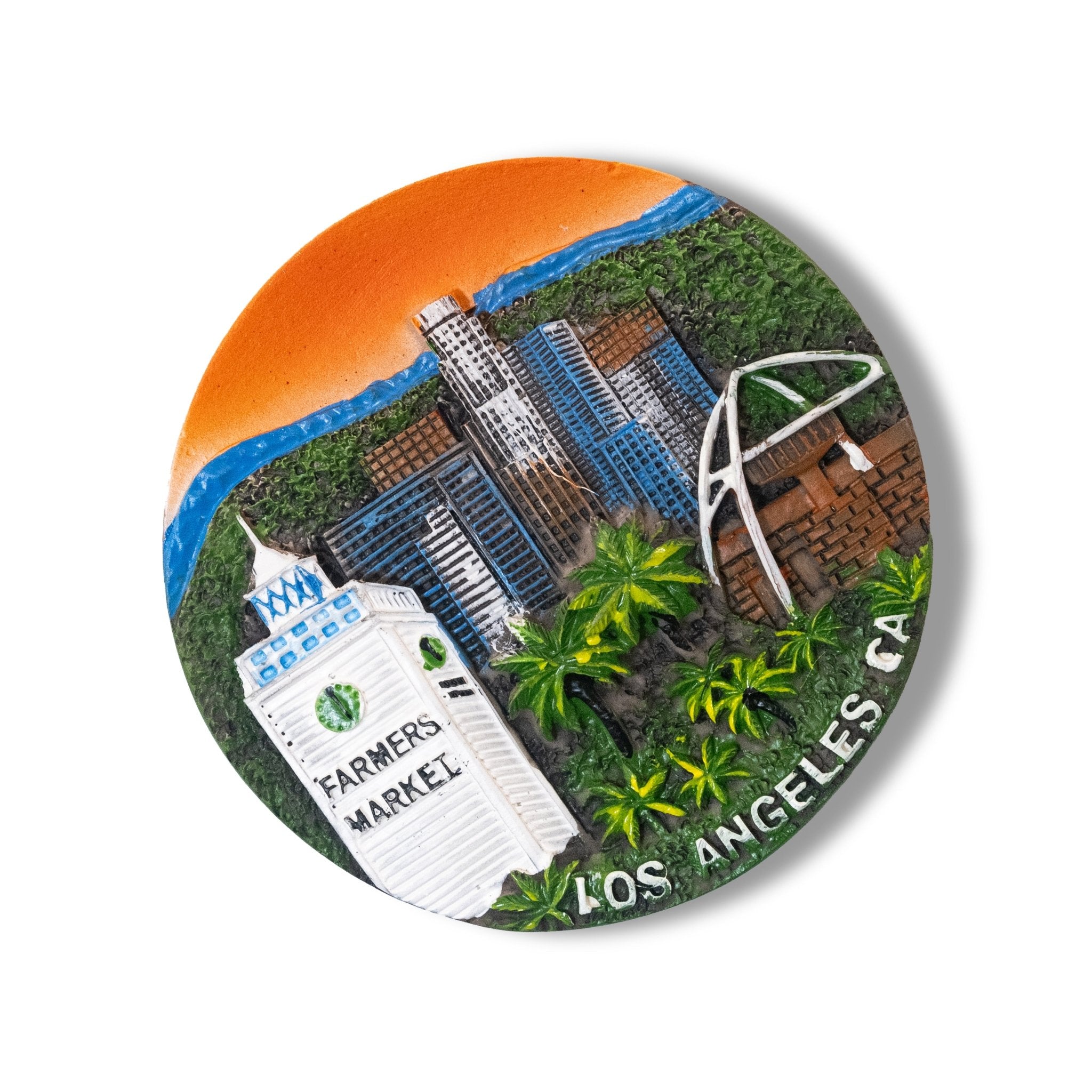 🇺🇸 USA Los Angeles Skyline 3D Magnet - WonderWonders