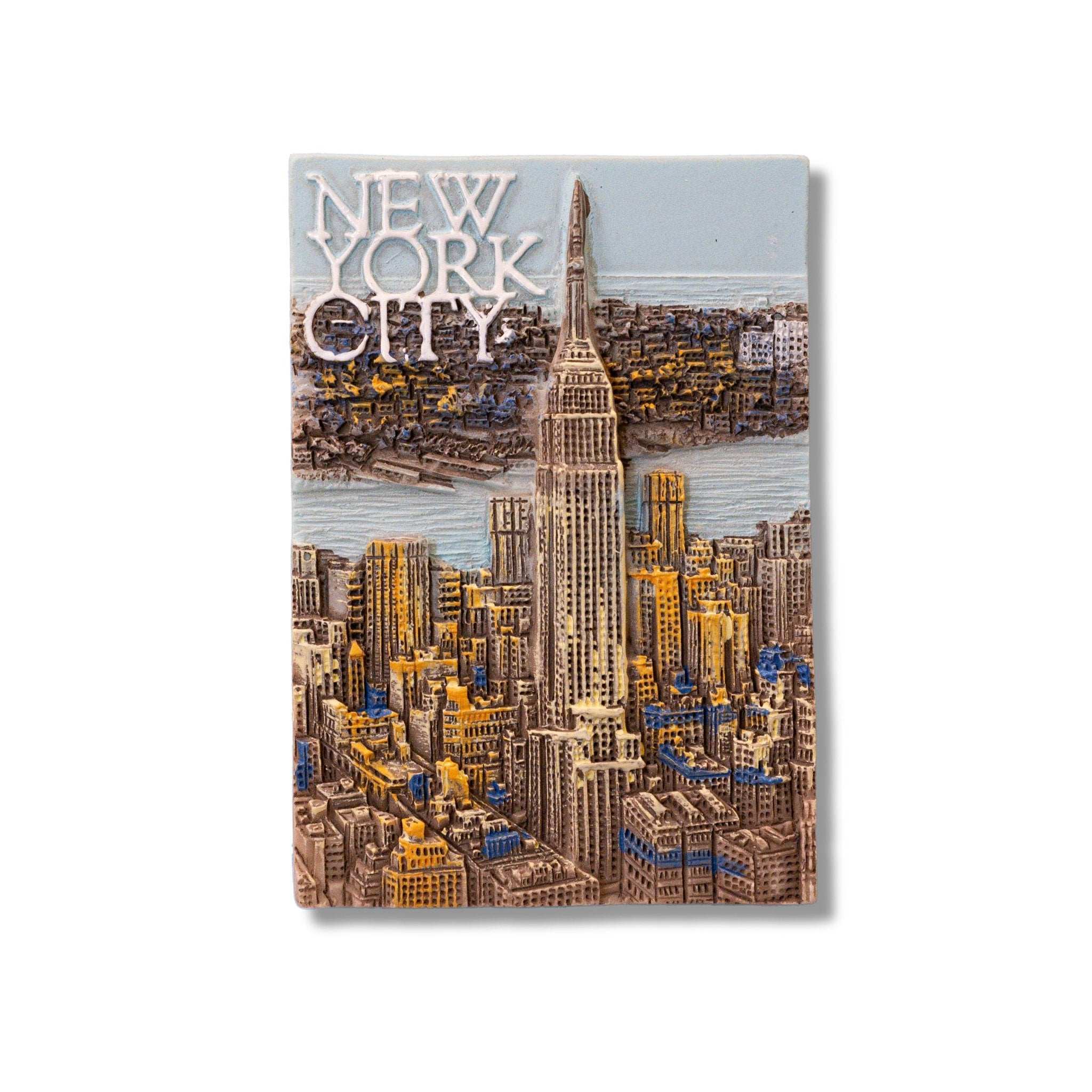 🇺🇸 USA New York City Empire State Building 3D Magnet - WonderWonders