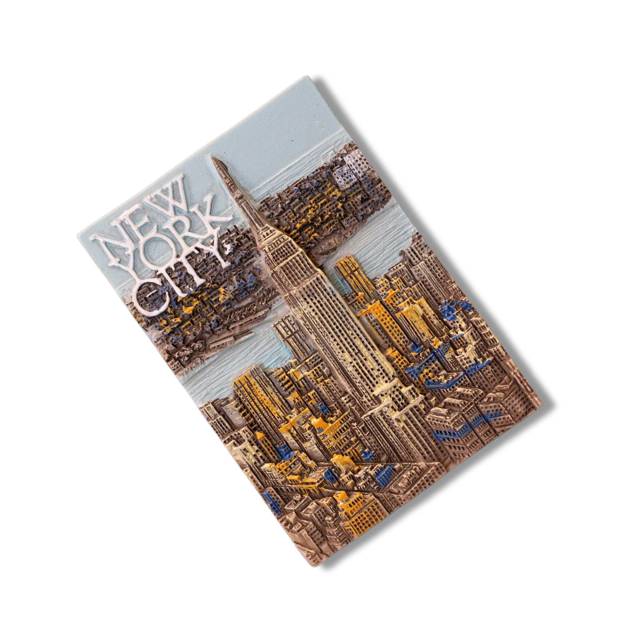 🇺🇸 USA New York City Empire State Building 3D Magnet - WonderWonders