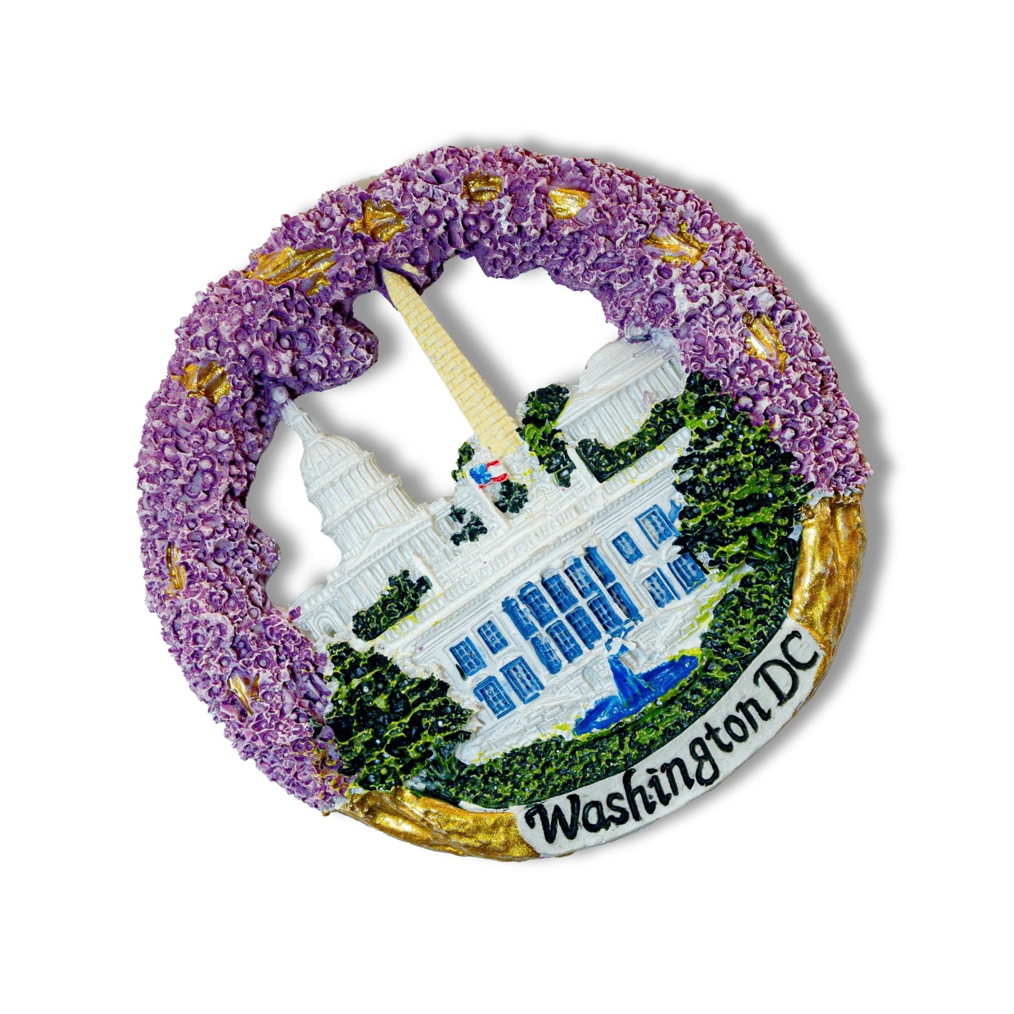 🇺🇸 USA Washington DC Landmarks Magnet 3D Magnet - WonderWonders