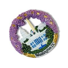 🇺🇸 USA Washington DC Landmarks Magnet 3D Magnet - WonderWonders