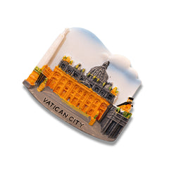 🇻🇦 Vatican City St. Peter’s Basilica 3D Magnet - WonderWonders
