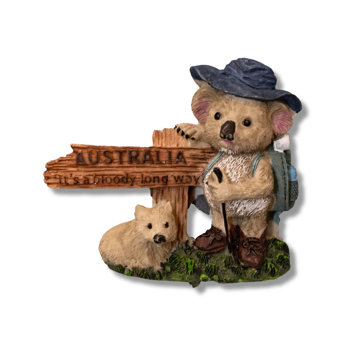 🇦🇺 Australia Koala Hiker 3D Magnet - WonderWonders