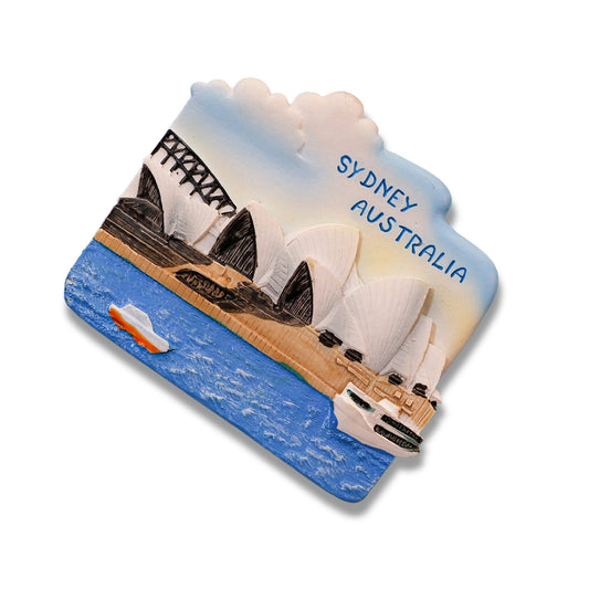 🇦🇺 Australia Sydney Opera House 3D Magnet - WonderWonders