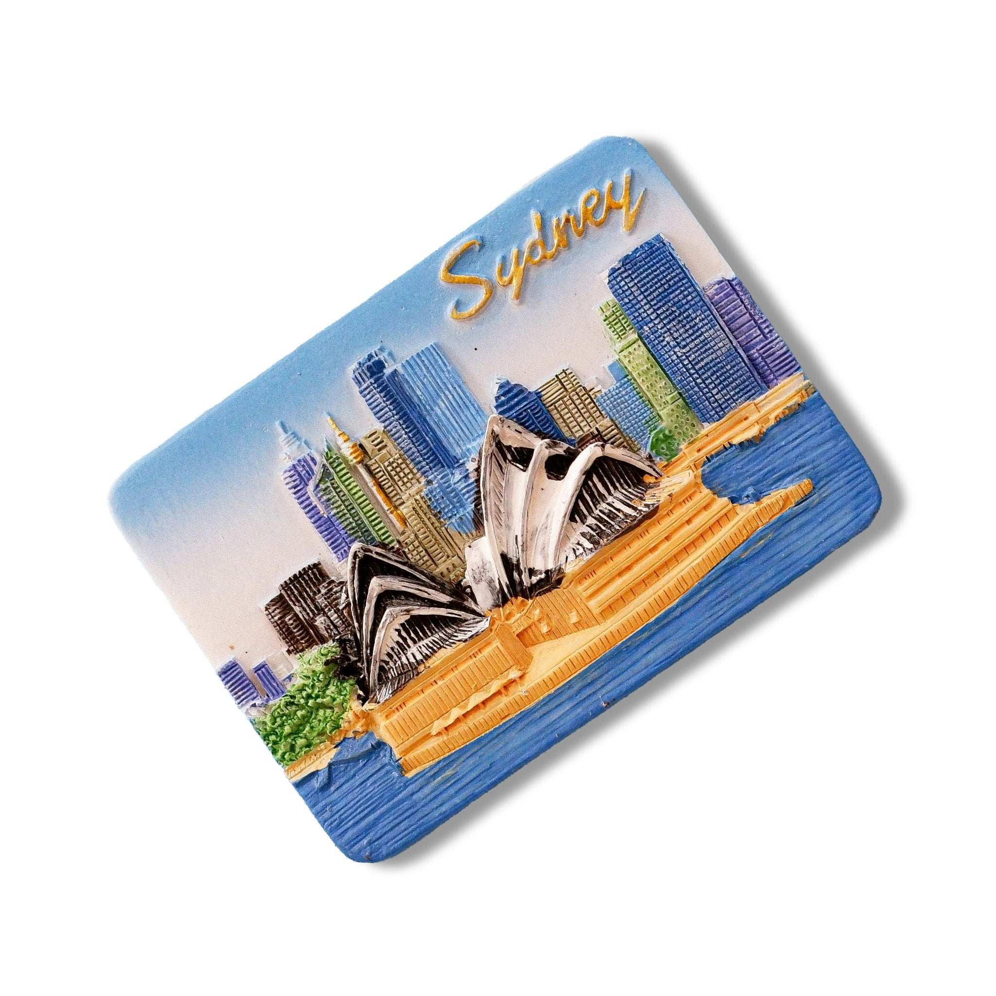 🇦🇺 Australia Sydney Opera House Skyline 3D Magnet - WonderWonders