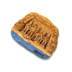 🇪🇬 Egypt Abu Simbel Temples 3D Magnet - WonderWonders