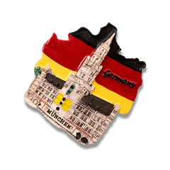 🇩🇪 Germany Munich Rathaus 3D Magnet - WonderWonders