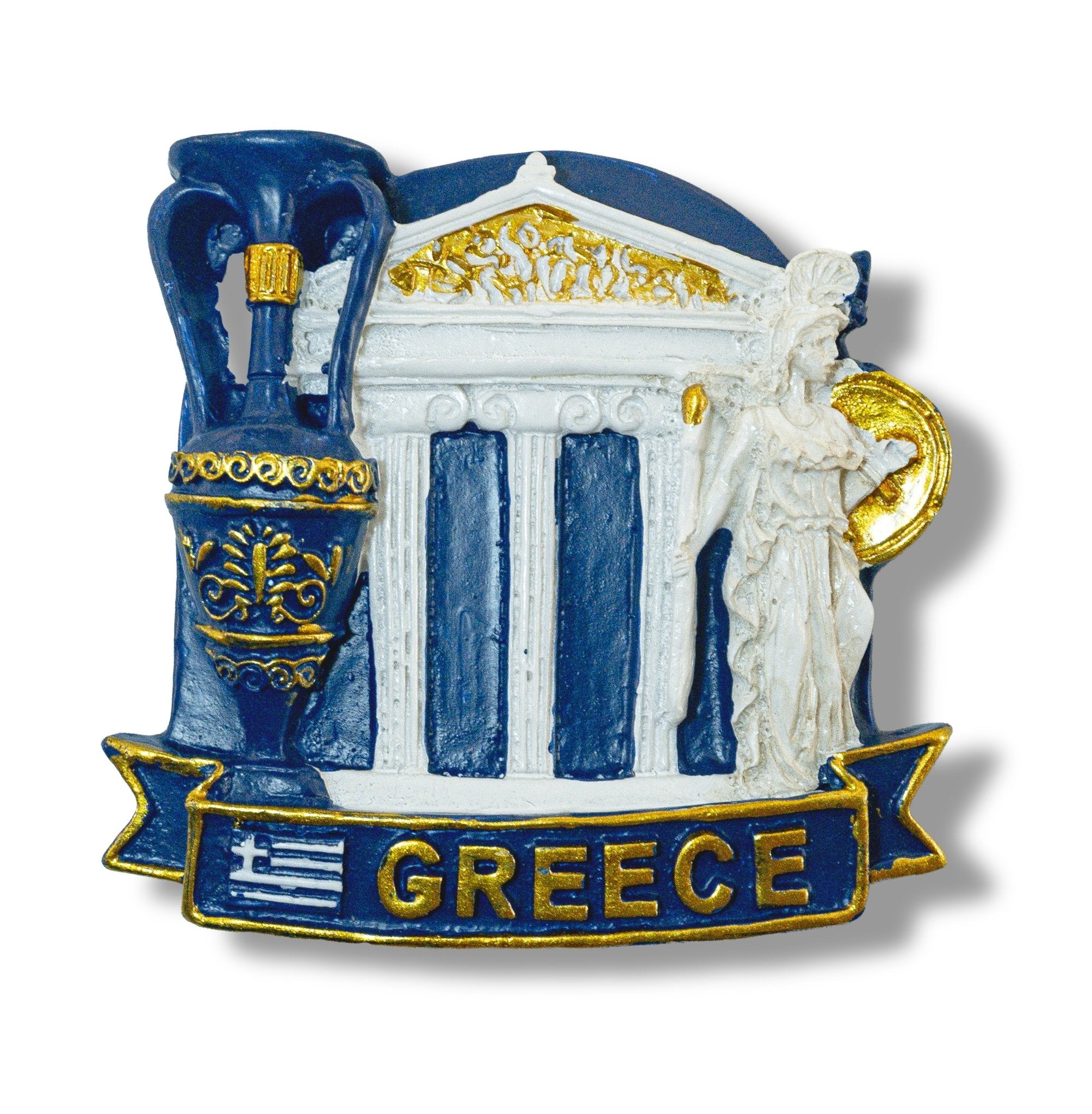 🇬🇷 Greece Athens Acropolis 3D Magnet - WonderWonders