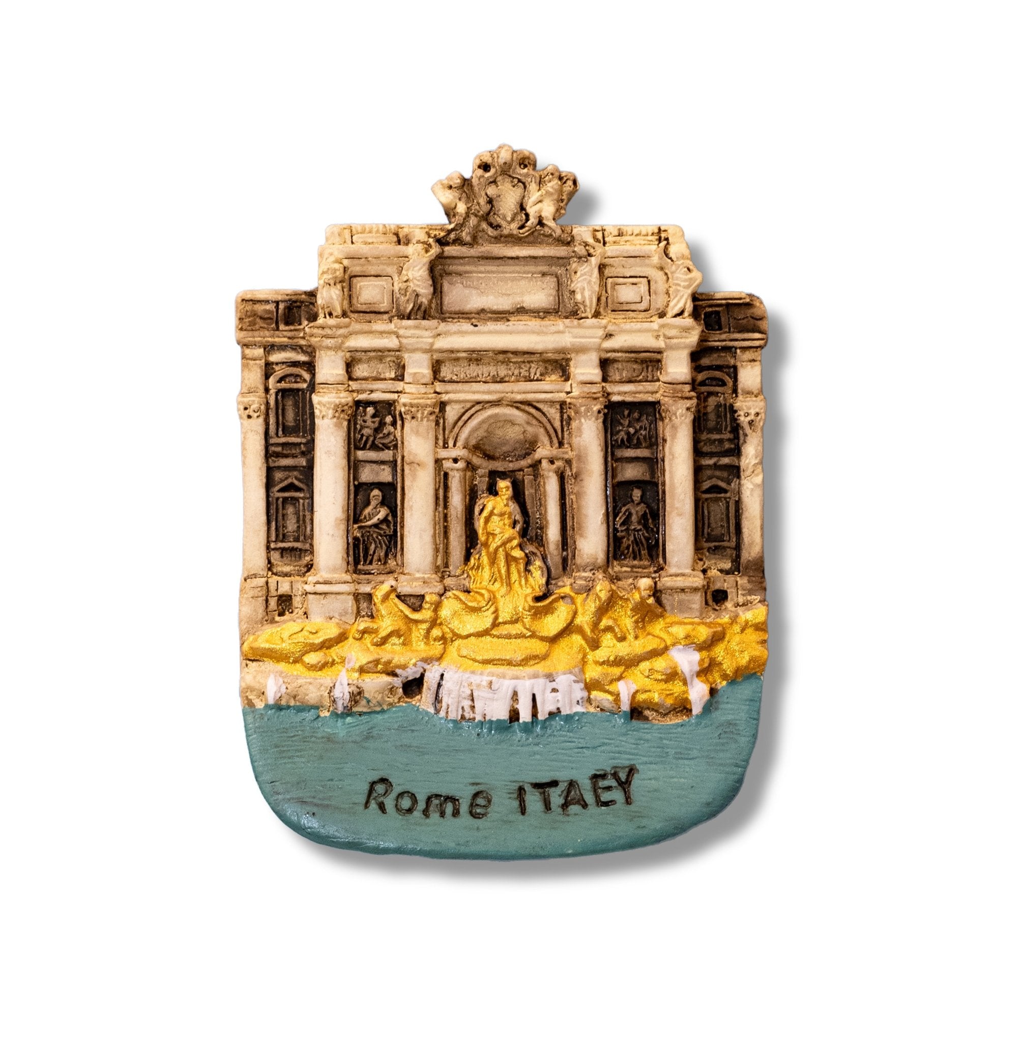 🇮🇹 Italy Rome Trevi Fountain 3D Magnet - WonderWonders