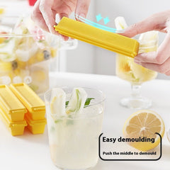 Long Ice Cube Mold French Fries Press Ice Tray Magnetic Suction Refridgerator Magnets - WonderWonders