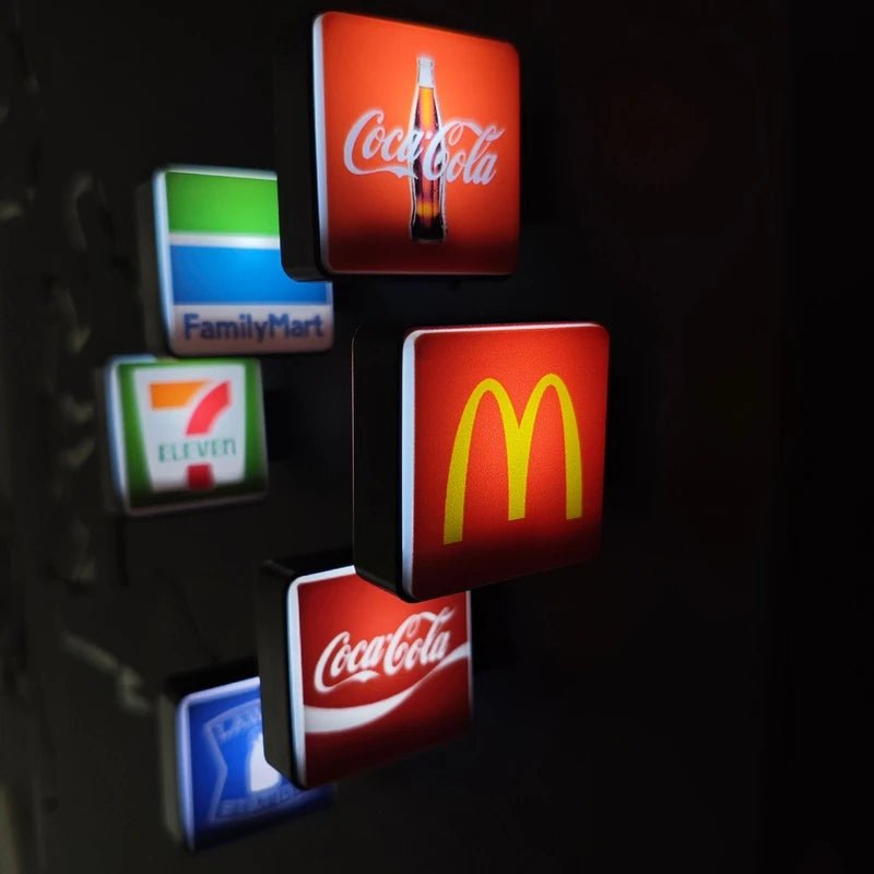 Mini Convenience Store fridge magnet stickers - WonderWonders