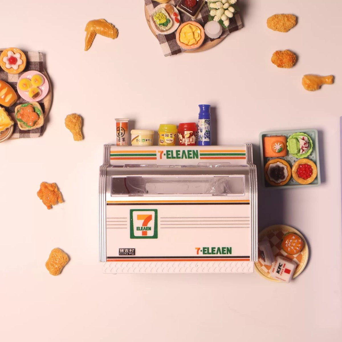 Mini Convenience Store fridge magnet stickers - WonderWonders
