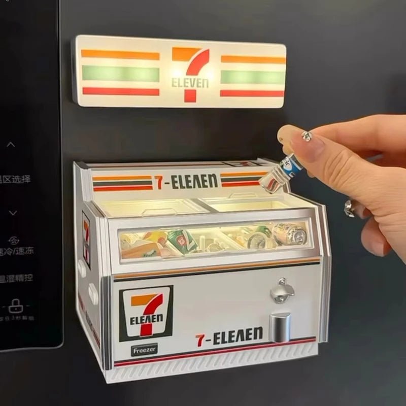 Mini Convenience Store fridge magnet stickers - WonderWonders