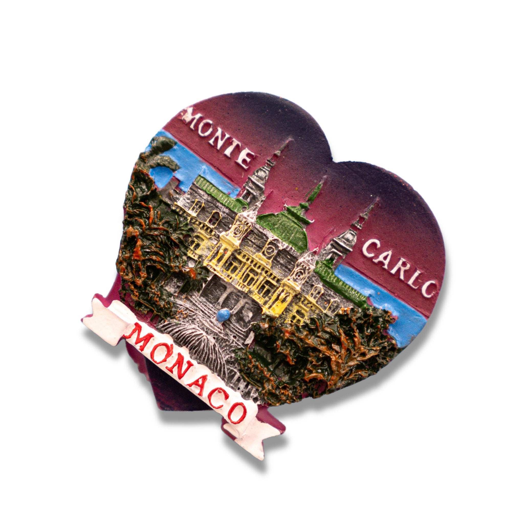 🇲🇨 Monaco Monte Carlo 3D Magnet - WonderWonders