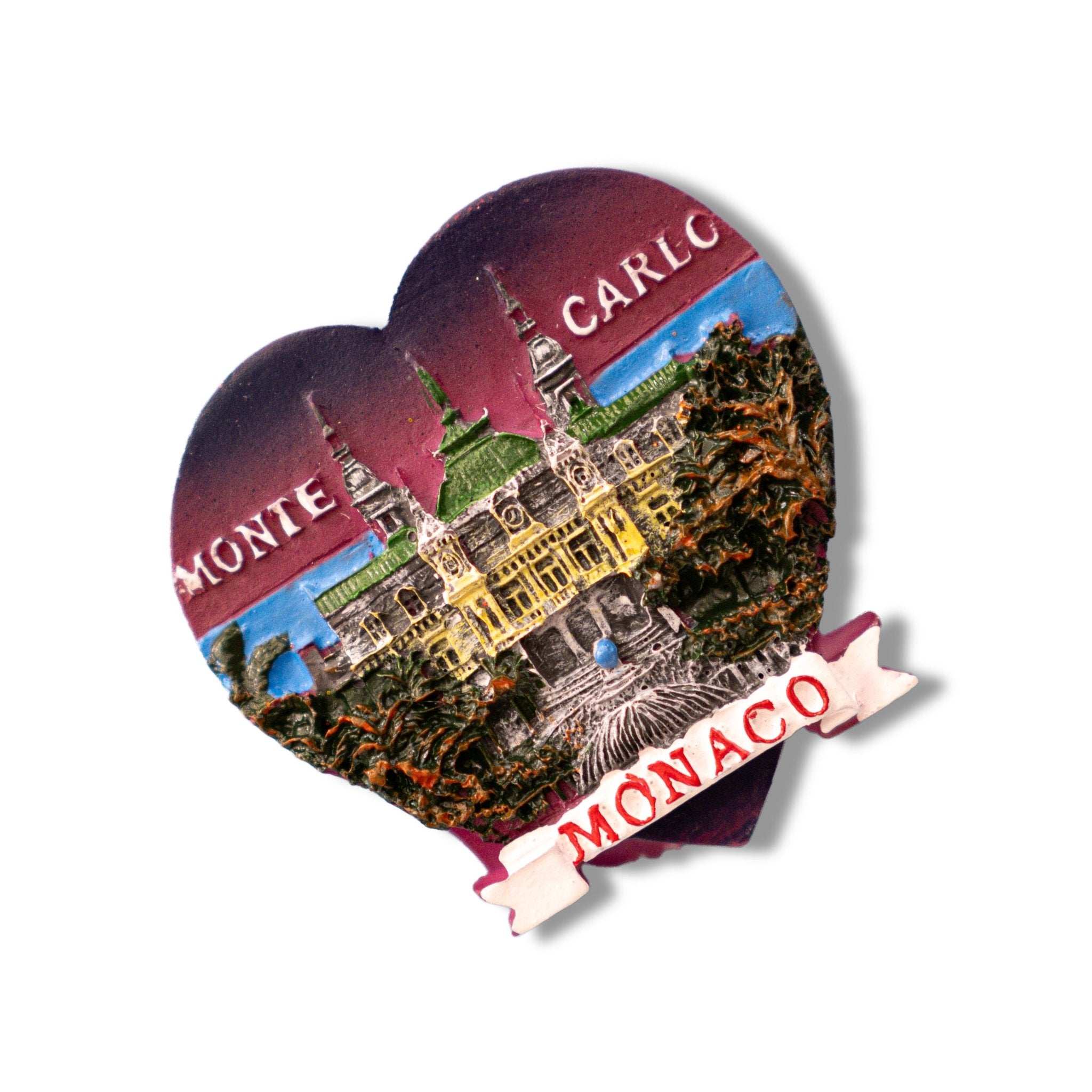 🇲🇨 Monaco Monte Carlo 3D Magnet - WonderWonders