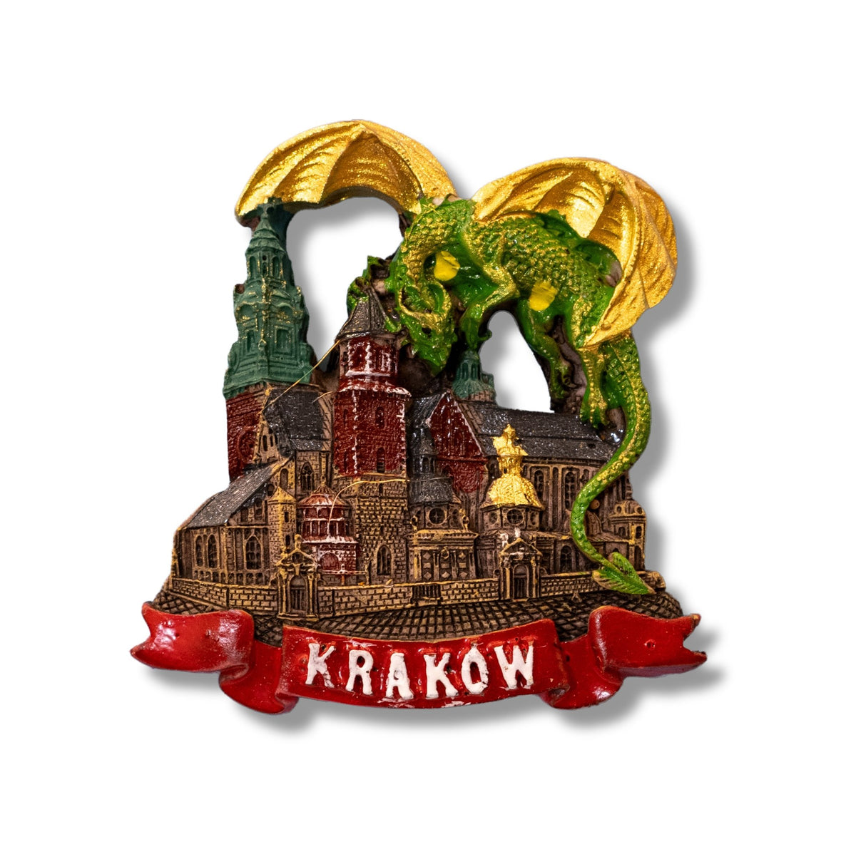 🇵🇱 Poland Krakow Wawel Castle 3D Magnet - WonderWonders