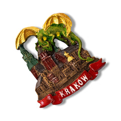 🇵🇱 Poland Krakow Wawel Castle 3D Magnet - WonderWonders