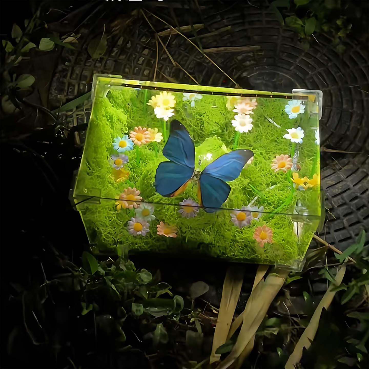 🦋 Spring Butterfly Cube LED Night Light DIY Craft Kit - WonderWonders