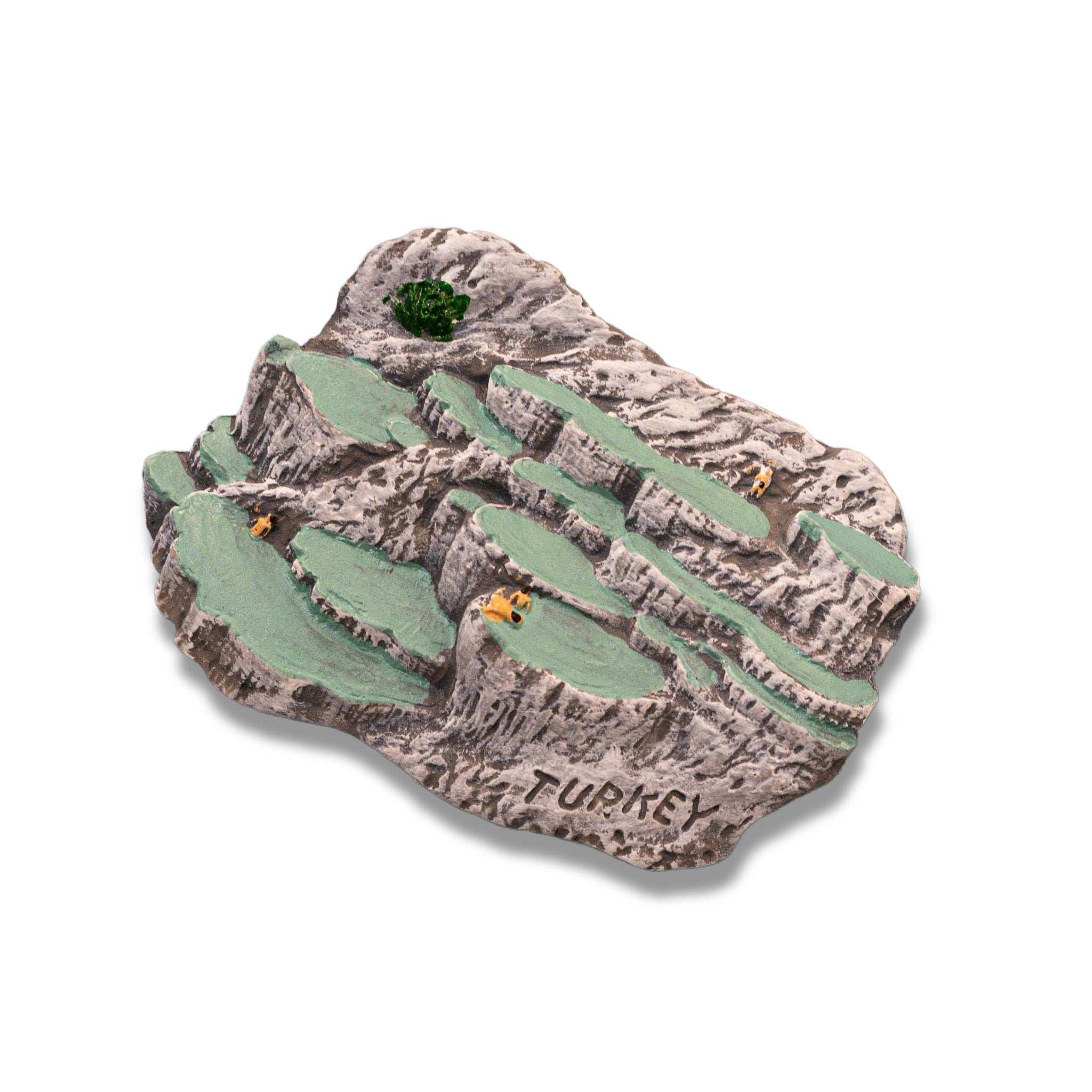 🇹🇷 Turkey Pamukkale Cotton Castle 3D Magnet - WonderWonders