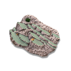 🇹🇷 Turkey Pamukkale Cotton Castle 3D Magnet - WonderWonders